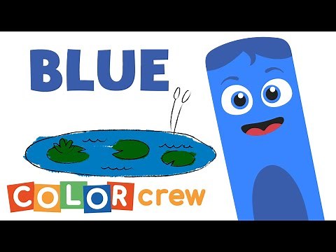 Toddler Learning Video | Color Crew - Blue |@BabyFirstTV