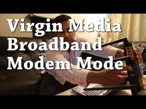 Virgin Media Broadband Modem mode