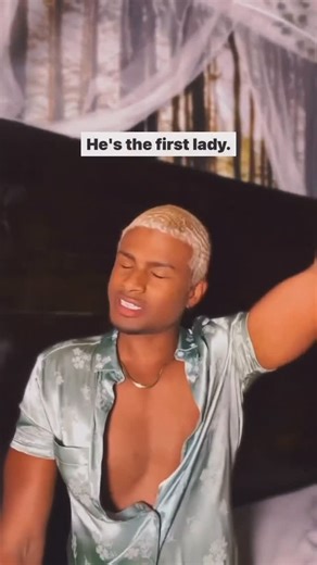 Lansa Fernandez on Instagram: "Just a reminder, he’s the 1st lady"