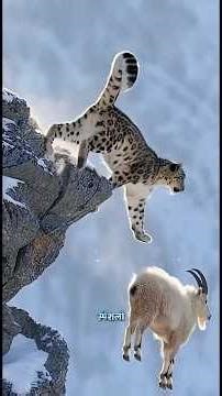Mountain Goats Defy Physics on 90-Degree Cliffs #extreme #wildlife #shorts