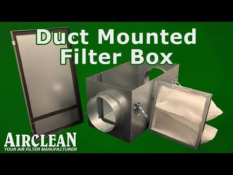 Duct Mounted Filter Box