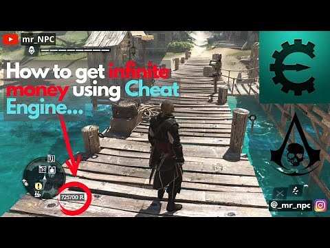 Infinite Money Hack For Assassins Creed 4 | Cheat Engine