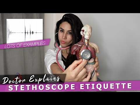 Doctor Explains Stethoscope Examination Patient Etiquette | Heart & Lung Sounds 🩺