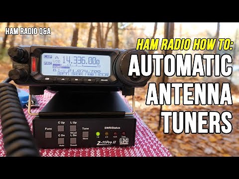 How to use an automatic antenna tuner with a Yaesu FT-891 (LDG Z11 Pro II) - Ham Radio Q&A