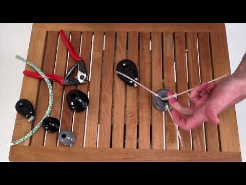 Installing Stand Up Springs & Boots on Sailboat Blocks | Expert Advice