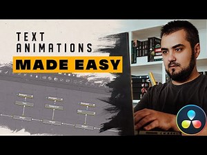 5 SIMPLE Text Animations in DaVinci Resolve Fusion
