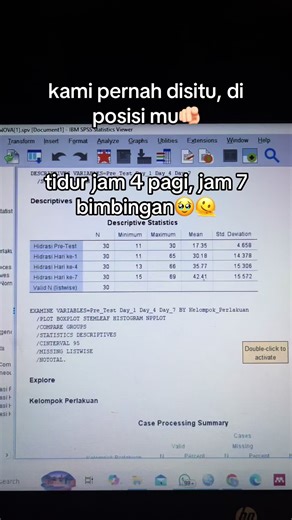 📣 SUDAH MASUK BAB 4 TAPI DATA BELUM DIANALISIS? 😵 Uji statistik bikin kepala muter-muter? 🧠 Mau fokus nulis, tapi malah stres lihat SPSS? ⏰ Nggak punya waktu buat olah data? 🟢 Kami solusinya! Jasa Olah Data SPSS – SEHARI SELESAI! Tenang, kamu nggak sendirian! Kami siap bantu olah data kamu secara LENGKAP, RAPI, dan SIAP PAKAI untuk: ✅ Bimbingan ✅ Sempro ✅ Sidang akhir ✅ Deadline mepet ✨ JASA OLAH DATA SPSS TERPERCAYA 🔍 UJI ASUMSI KLASIK (untuk Regresi): • Normalitas (Kolmogorov-Smirnov, Sha