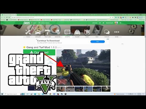 How to Install Gang and Turf Mod 1.8.0 GTA 5 MODS