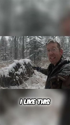 Winter Survival: Building Shelter in the Snow! #shorts