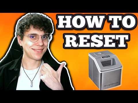 How To Reset Frigidaire Ice Maker - Reboot Button