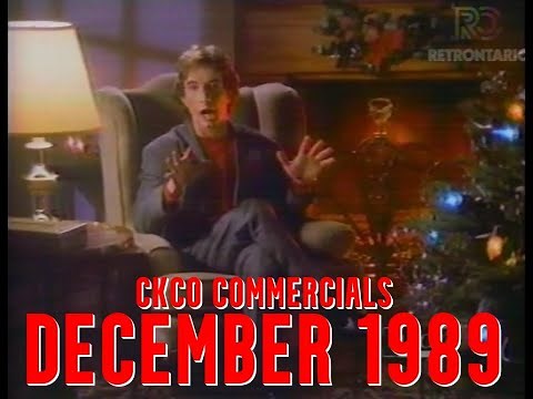 CKCO Retro Christmas commercials 🌲🎅December 1989🌲🌲