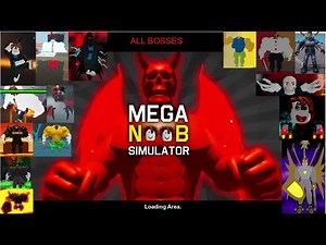 A NEW SPOOKTOBER HAS ARRIVED! Mega Noob Simulator All Bosses