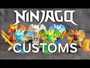 I MADE LEGO NINJAGO CUSTOM MINIFIGURES