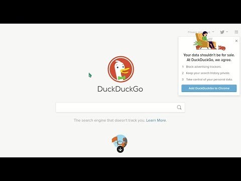 Set DuckDuckGo As Default Search Engine in Chrome and Firefox