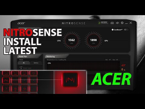 NITROSENSE 2021 INSTALL || Acer
