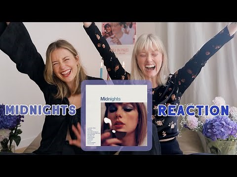 MIDNIGHTS ALBUM REACTION - Taylor Swift