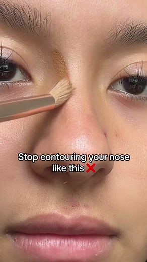 How to contour your nose! 👃 #nosecontouringhack #nosecontourtutorial #IPSY