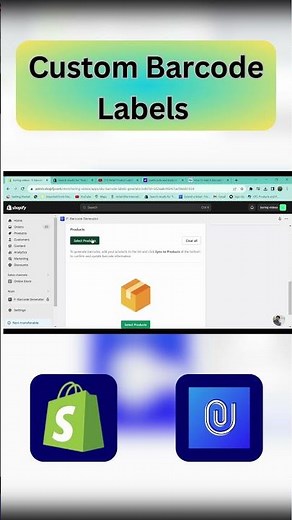 How to generate custom barcode labels on Shopify.