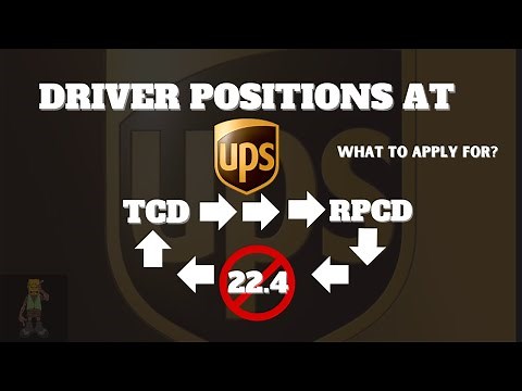 Driving Positions at UPS EXPLAINED