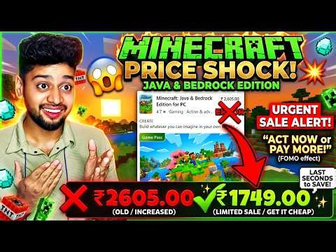 How To Buy Minecraft Java & Bedrock Edition in Cheap Price | Buy Minecraft Java Edition India