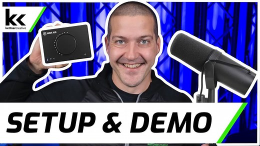 Elgato Wave XLR & Shure SM7B | Setup & Demo