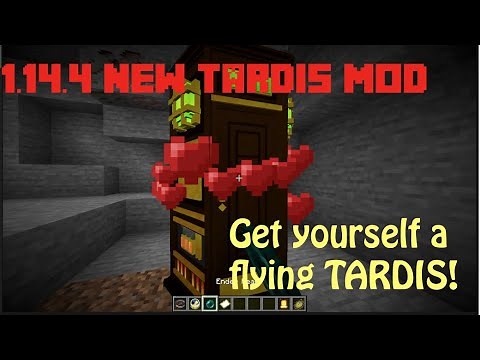 How to obtain a TARDIS! - New TARDIS Mod Tutorial (1.14.4)