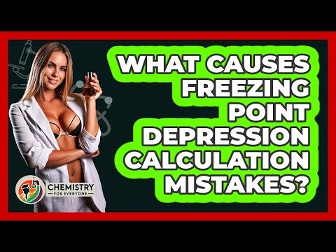What Causes Freezing Point Depression Calculation Mistakes? - Chemistry For Everyone