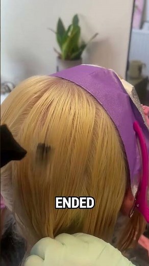 Hairdresser's Dye Mistake