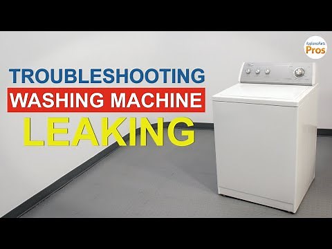 Washing Machine Leaking - TOP 6 Reasons & Fixes - LG, Samsung & others
