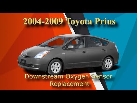 2nd GENERATION PRIUS O2 SENSOR REPLACEMENT 2004 2005 2006 2007 2008 2009