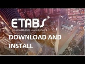 How To Download And Install CSI Etabs Ultimate
