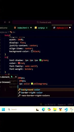 Create Beautiful Shadows with CSS Box-Shadow || #shorts #ytshorts #youtubeshorts