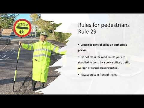Theory Test made easy: the audio-visual Highway Code. Rules 1 to 35 (Pedestrians)