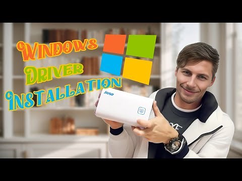 Setting Up Jiose Jiose J500/J500BT Label Printer on Windows