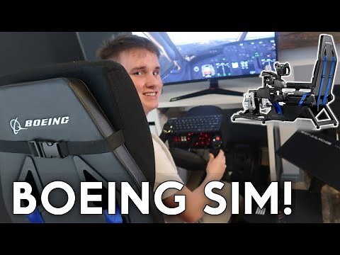 BOEING Flight Simulator REVIEW | Next Level Racing Boeing COCKPIT