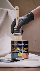 58 reactions | Introducing our new Color Series Premium Oil-Based Stain. Its one coat coverage will change the way you DIY. | Minwax | Facebook
