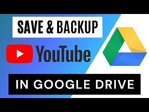 How to save your YouTube Video in Google Drive