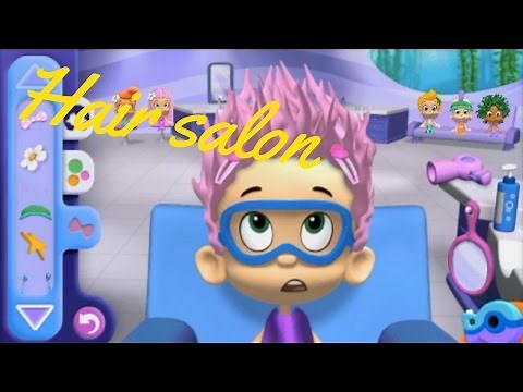 Bubble Guppies game in Good Hair Day Hari salon learning game Free Online Kids Games