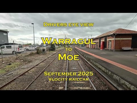 Drivers eye view, Warragul to Moe, Sep 2025
