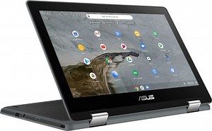 Asus Chromebook Flip C214MA-BU0475 11.6" Touchscreen (Celeron Dual Core-N4020/4GB/64GB Flash Storage/Chrome OS) (GR Keyboard)