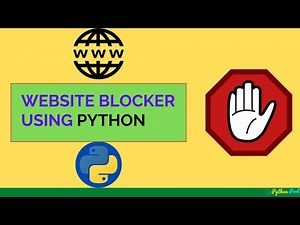 Block Any Website Using Python [Beginner Python Project]