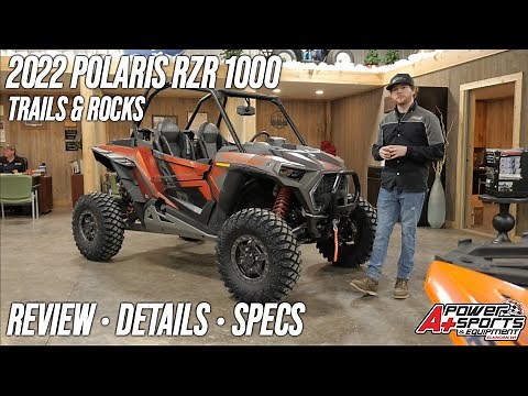 2022 Polaris RZR 1000 Trails & Rocks Edition Review & Details