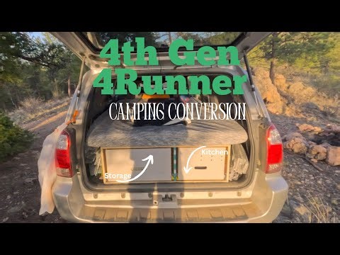 4th Gen 4Runner Camper, Overland, & Off-Road Build Tour