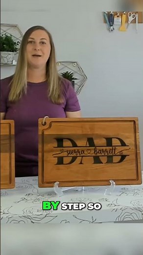 WeCreat Vision DIY Laser Engraved Cutting Board Tutorial