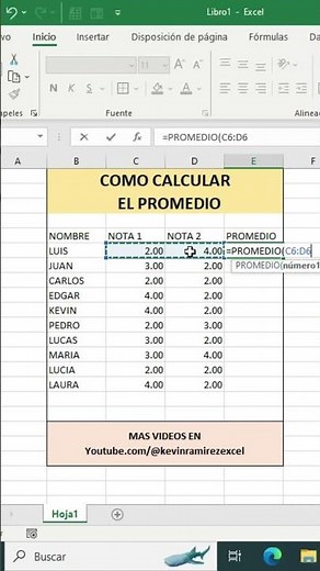 How to Calculate the AVERAGE in Excel #learnexcel