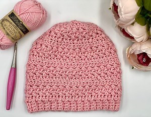 Crochet Chemo Hat Pattern- Kim's Beanie
