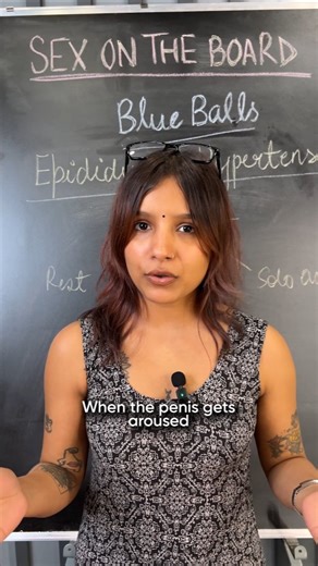 FilterCopy Vital | Youth Wellness on Instagram: ""Blue balls" medically referred to as epididymal hypertension, is a temporary condition experienced by some males when sexual arousal does not result in ejaculation. The term describes a dull ache or a feeling of fullness in the testicles due to prolonged vasocongestion, or increased blood flow to the genital area. While uncomfortable, it is not dangerous and typically resolves on its own or after ejaculation or a reduction in arousal. The blueish
