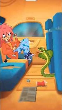 Snak attack' 🐍#funny #viral #cartoon #gaming