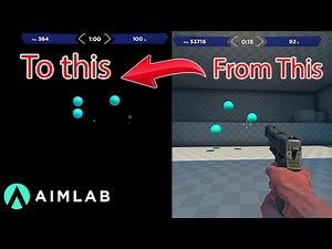 2021 Aimlab Full Black Graybox & How to Remove Gun 🎯