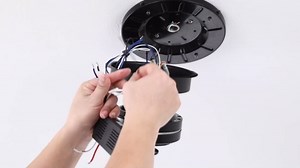 52 Inch Low Profile Ceiling Fan with Light and Remote, Black and Gold Flush Mount Ceiling Fan with Light, Indoor Modern Hugger Fan with Light Fixture and Timer Setting, 3CCT, Bedroom, Dining Room